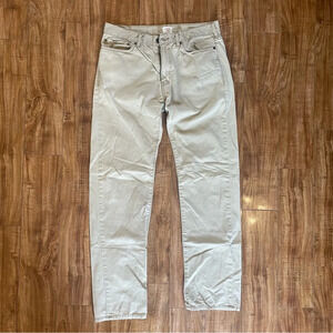 DOCKERS Men’s Tan Jeans Straight Fit Size 34x34